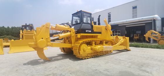 GTY320 Mini Crawler Bulldozer 257KW 37.2 تن 10m3 ظرفیت دوزی هیدرولیک کوچک کرولر دوزر