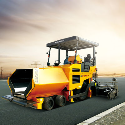 تجهیزات هیدرولیک Asphalt Paver GYA6000LB 17 تن پهنای پیاده سازی 2.5-6m 93KW