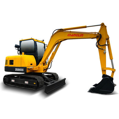 مینی حفاری yanmar ZG065S طراحی ارگونومیک با فضای رانندگی گسترده